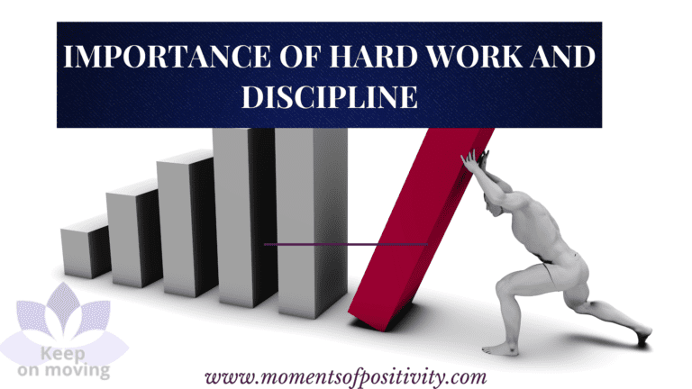 hard work and discipline essay